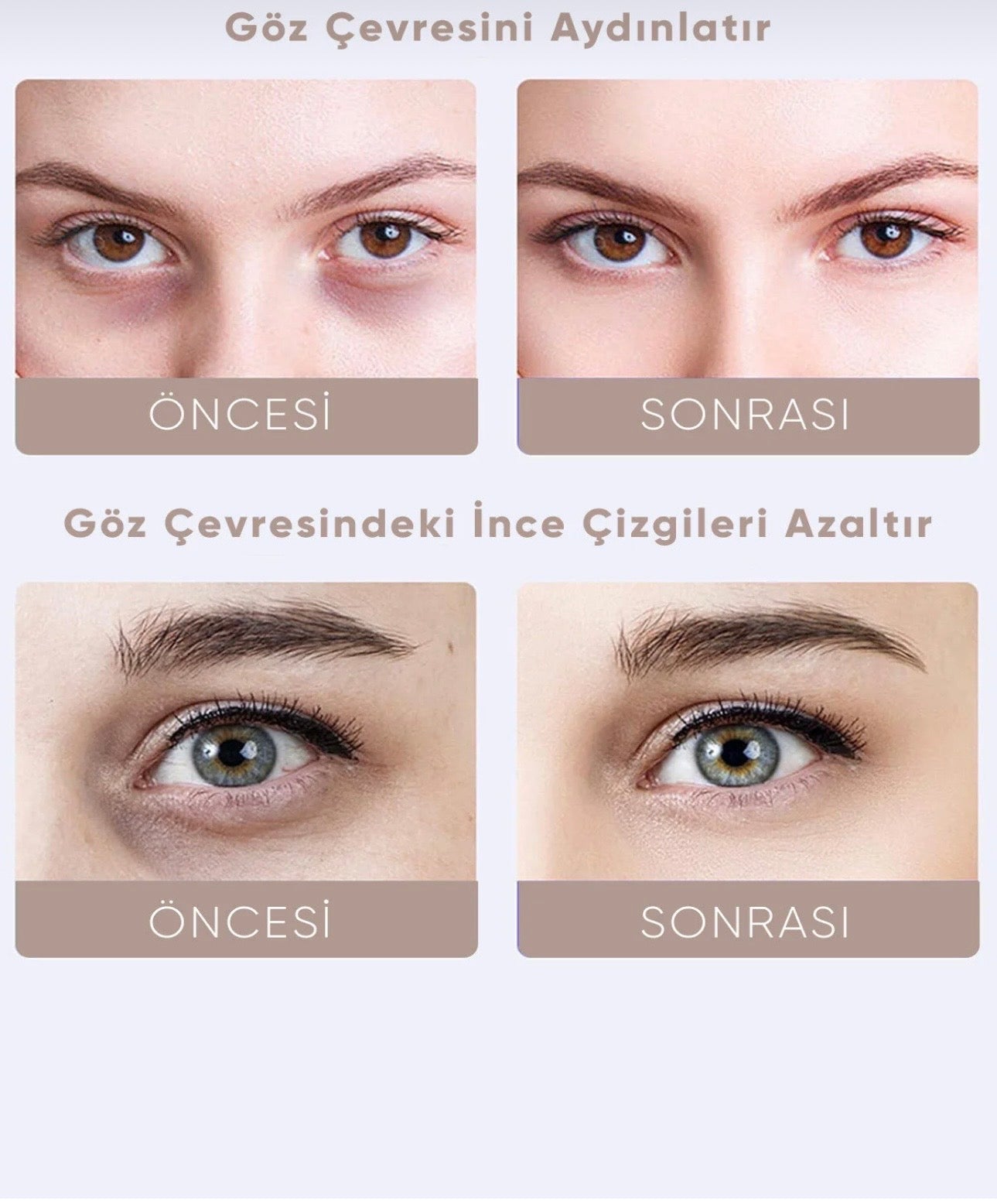 Elvinea Renew — Titreşimli Göz Çevresi Bakım Masaj Kremi